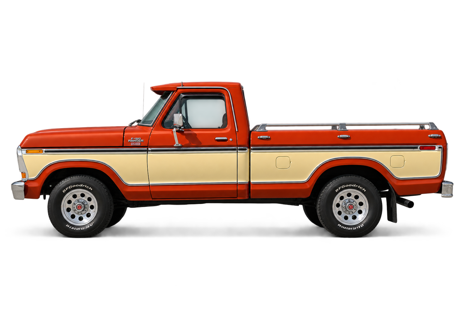 1978 Ford F150 Ranger Lariat 2WD Longbox driver-side profile